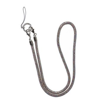 Mobilband Halsband 80cm - Iriserande glitter