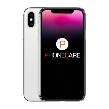Begagnad iPhone X 64GB Silver - Nyskick- G-SP.se
