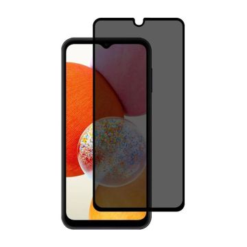Skärmskydd Samsung Galaxy A14 4G/5G - Privacy 3D Härdat Glas