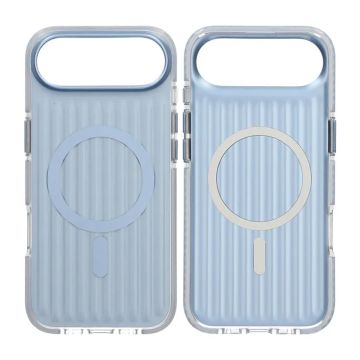 Mobilskal Korrugerad Magsafe för iPhone Air - Blå