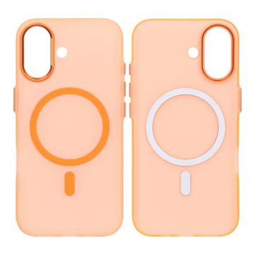 Mobilskal Stöttåligt med Kameraskydd för iPhone 17 - Orange