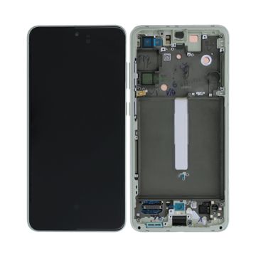Samsung Galaxy S21 FE 5G Skärm med LCD Display Original - Grön- G-SP.se