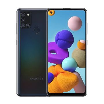 Samsung Galaxy A21S 32GB Svart - Mycket Bra Skick- G-SP.se
