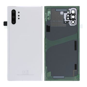 Samsung Galaxy Note 10 Plus (SM-N975F) Baksida Original - Vit- G-SP.se