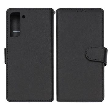 Samsung Galaxy S21 Plånboksfodral med Stativ - Svart- G-SP.se