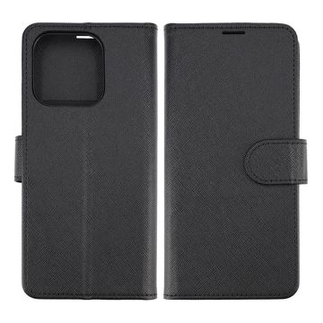 Xiaomi Redmi 12c Plånboksfodral med Stativ - Svart