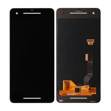 Google Pixel 2 Skärm/Display Original - Svart- G-SP.se