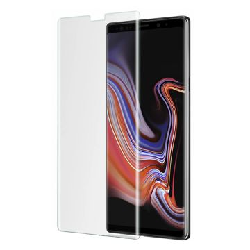 Skärmskydd Samsung Galaxy Note 9 - UV Härdat Glas (miljö)