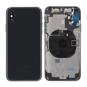 iPhone X Baksida med Komplett Ram OEM - Svart