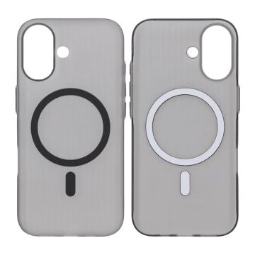 Mobilskal Korrugerad för iPhone 17 - Frostat Grå