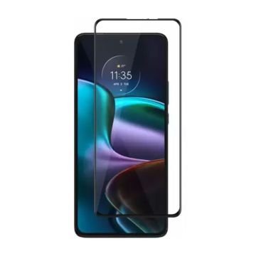 Skärmskydd Motorola Moto G54 5G - 3D Härdat Glas Svart