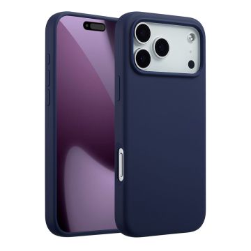 Rvelon Mobilskal Silikon MagSafe för iPhone 17 Pro Max - Mörkblå