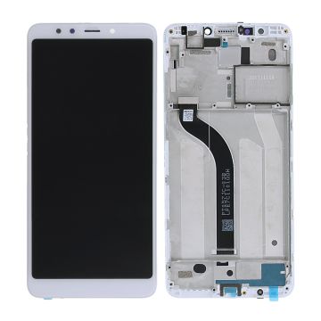 Xiaomi Redmi 5 Display med LCD Skärm Original - Vit