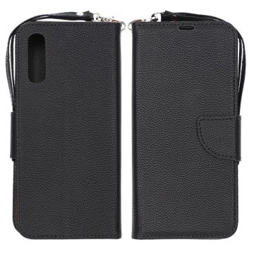 Samsung Galaxy A50 Plånboksfodral med Stativ - Svart- G-SP.se