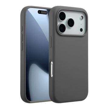 Rvelon Mobilskal Silikon MagSafe för iPhone 17 Pro Max - Grå