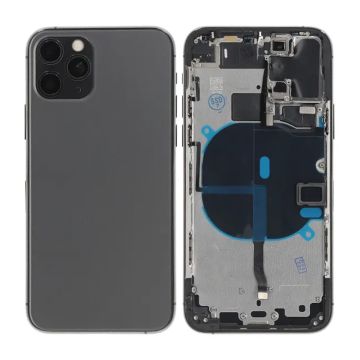 iPhone 11 Pro Baksida med Komplett Ram OEM - Svart