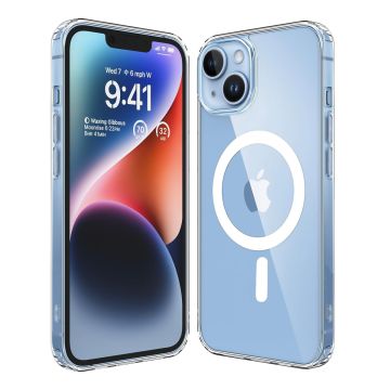 Mobilskal Stöttåligt med Magsafe för iPhone 13 - Transparent