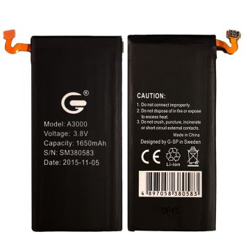 Samsung Galaxy A3 Batteri Premium- G-SP.se