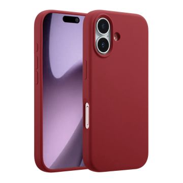 Rvelon Mobilskal Silikon MagSafe för iPhone 17 - Röd