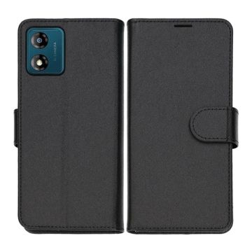 Motorola Moto E13 Plånboksfodral med Stativ - Svart