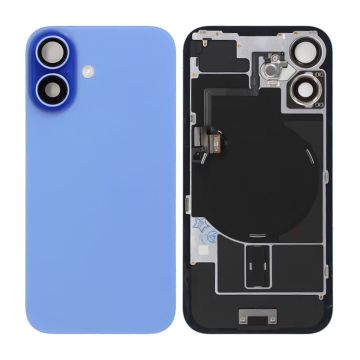 iPhone 16 Baksida Glas - Blå