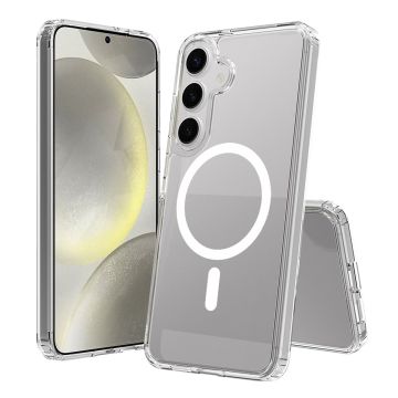 Mobilskal Stöttåligt Magsafe för Samsung Galaxy S25 - Klar