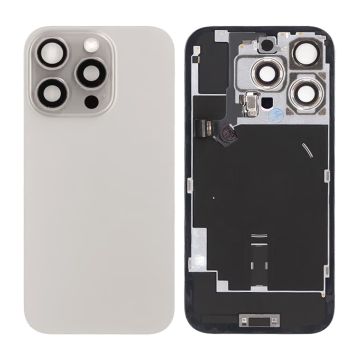 iPhone 16 Pro Baksida Glas - Naturlig Titan