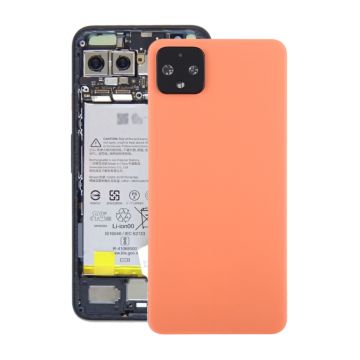 Google Pixel 4 XL Baksida/Batterilucka OEM - Orange- G-SP.se