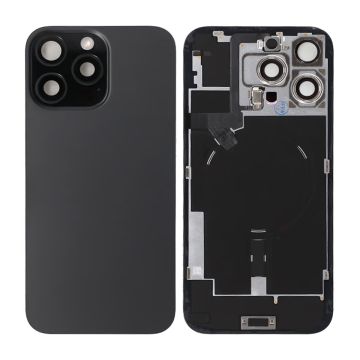 iPhone 16 Pro Max Baksida Glas - Svart