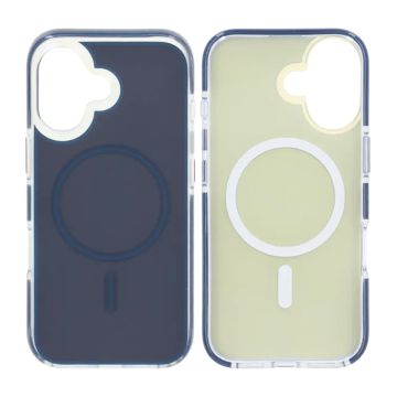 Mobilskal TPU Bumper med Magsafe för iPhone 17 - Blå