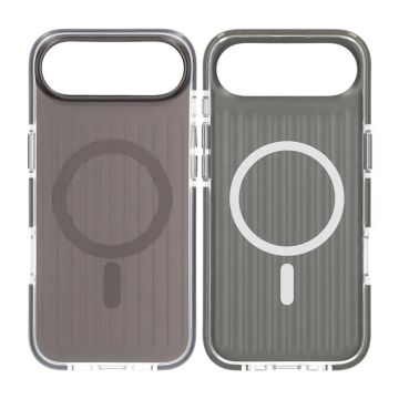 Mobilskal Korrugerad Magsafe för iPhone Air - Svart