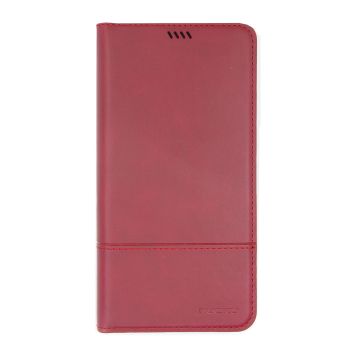 iPhone XS Max Plånboksfodral med Stativ Nuoku - Mörkröd- G-SP.se