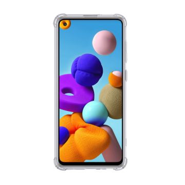 Stöttåligt Skal Samsung Galaxy A21s - Transparent- G-SP.se