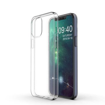 Mobilskal TPU iPhone 12/12 Pro - Transparent- G-SP.se