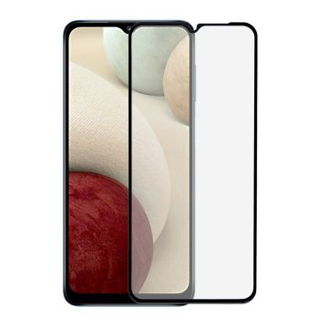 Skärmskydd Samsung A12 - 3D Härdat Glas Svart- G-SP.se