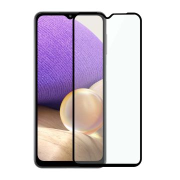 Skärmskydd Samsung Galaxy A32 5G - 3D Härdat Glas Svart- G-SP.se