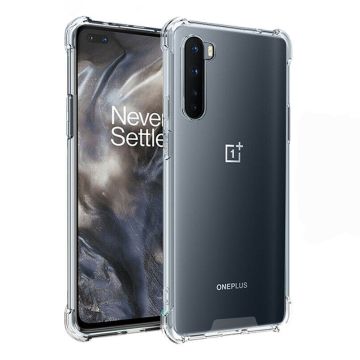 Stöttåligt Mobilskal OnePlus Nord - Transparent- G-SP.se