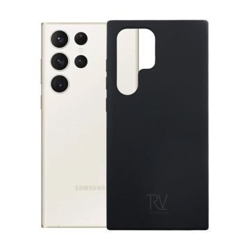 Samsung Galaxy S23 Ultra Silikonskal Rvelon - Svart- G-SP.se