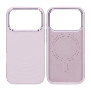 Mobilskal Silikon med Magsafe för iPhone 17 Pro Max - Lila