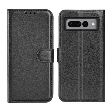 Google Pixel 7 Plånboksfodral med Stativ - Svart- G-SP.se