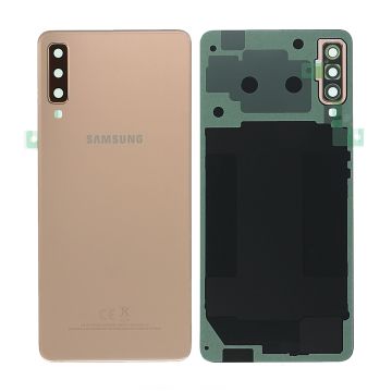 Samsung Galaxy A7 2018 (SM-A750F) Baksida Original - Guld- G-SP.se