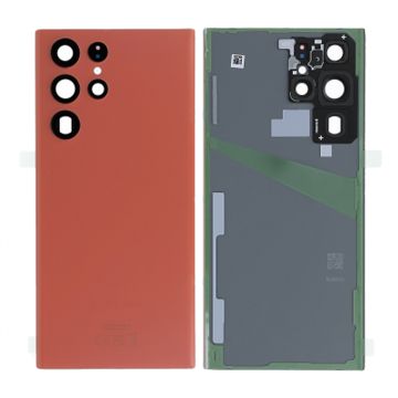Samsung Galaxy S22 Ultra Baksida Original - Röd- G-SP.se