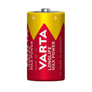Varta Longlife Max Power Batteri C / LR14 C 2-pack