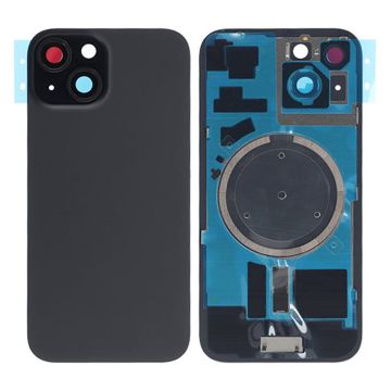 iPhone 15 Plus Baksida Glas med Magsafe Magnet - Svart