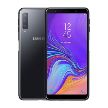 Begagnad Galaxy A7 (2018) 64GB Black - Mycket bra skick (A)