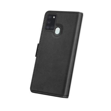 Samsung A21s Plånboksfodral Magnet Rvelon - Svart- G-SP.se