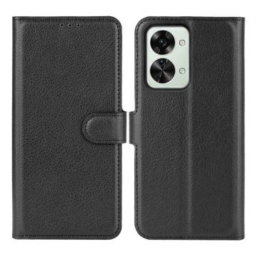 OnePlus Nord 2T Plånboksfodral med Stativ - Svart