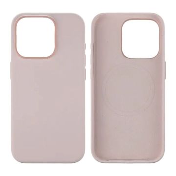 iPhone 15 Pro Silikonskal Rvelon MagSafe - Rosa- G-SP.se