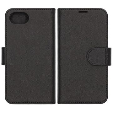 iPhone 16 Plånboksfodral med Stativ - Svart