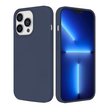 Mobilskal Silikon iPhone 13 Pro Max - Blå- G-SP.se
